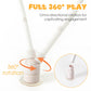 ⏳Time-Limited Special⏰Fun Interactive Suction Cup Cat Wand Toy