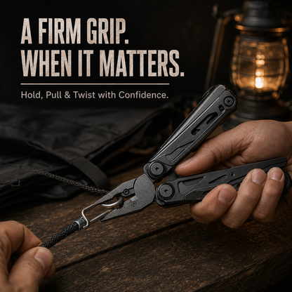 ⏳Time-Limited Special⏰Portable Folding Multi‑Tool Pliers with Pouch – Sturdy, Compact, Multi‑Functional ✨