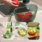 ⏳Time-Limited Special⏰Wash Rice Without Losing a Grain – Fine Mesh Colander Bowl with Handle. UK Stock
