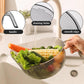 ⏳Time-Limited Special⏰Wash Rice Without Losing a Grain – Fine Mesh Colander Bowl with Handle. UK Stock