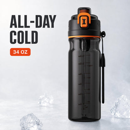 ⏳Time-Limited Special⏰Outdoor Sports Water Bottle with Spray Mist