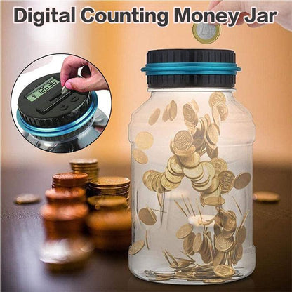 ⏳Time-Limited Special⏰Digital Money Box with Auto Coin Counting – Tracks Savings, Sets Targets & Makes Saving Fun for Kids & Adults. Over 9,584 Smart Savers! 🎉