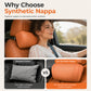 ⏳Time-Limited Special⏰Say Goodbye to Neck Fatigue – 3D Ergonomic Car Headrest Support Cushion