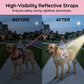 ⏳Time-Limited Special⏰Escape-Proof Dog Harness with Top Handle – Adjustable No-Pull Vest with 3M Reflective Straps