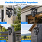 ⏳Time-Limited Special⏰Solar Triple-Lens Security Camera – 360° Coverage, Wireless & All-Weather – Clear Day/Night Monitoring 🏠
