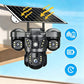 ⏳Time-Limited Special⏰Solar Triple-Lens Security Camera – 360° Coverage, Wireless & All-Weather – Clear Day/Night Monitoring 🏠
