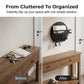 ⏳Time-Limited Special⏰Wall Mount Key Holder with Shelf & Hooks
