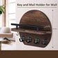 ⏳Time-Limited Special⏰Wall Mount Key Holder with Shelf & Hooks