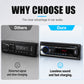 ⏳Time-Limited Special⏰Bluetooth Car Radio – Bluetooth 5.0, dual USB & lossless audio (FLAC/APE). Hands-free calling, crisp sound – upgrade your drive! 📻✨