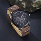 ⏳Time-Limited Special⏰Men's 5-Piece Gift Set with Watch Wallet Belt Sunglasses Keychain⌚🕶️