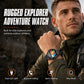 ⏳Time-Limited Special⏰Outdoor Smartwatch – Rugged, LED Flashlight & Bluetooth Calling – For Sports, Fitness & Adventure 🏔️🔦