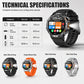 ⏳Time-Limited Special⏰Outdoor Smartwatch – Rugged, LED Flashlight & Bluetooth Calling – For Sports, Fitness & Adventure 🏔️🔦