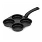 ⏳Time-Limited Special⏰4-Cup Non-Stick Pan – Perfect for Breakfast, Even Heating & Easy Flip – Food-Grade Coating & Durable Cast Iron ✨