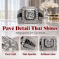⏳Time-Limited Special⏰Elegant Sparkly Square Halo Ring
