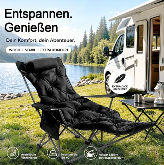 ⏳Time-Limited Special⏰Portable, adjustable folding chair for outdoor use – Lightweight, sturdy & versatile 🏕️✨