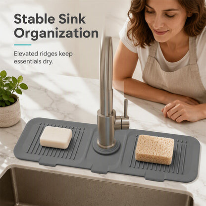 ⏳Time-Limited Special⏰Splash Guard Faucet Mat 🧼