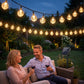 ⏳Time-Limited Special⏰Waterproof Bubble Solar String Lights for Patio