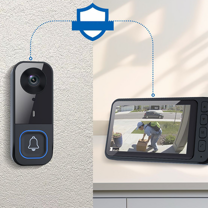 ⏳Time-Limited Special⏰Wireless Video Doorbell – No WiFi Needed, 1080P & Weatherproof – 170° View, Two‑Way Audio 📞