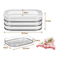 🍱 LIMITED-TIME 50% OFF! 👀 Clear Fridge Storage Container with Lid – Transparent Visibility, Stackable Design & 3 Size Options – Organize Your Fridge Effortlessly ✨