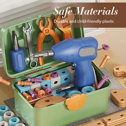 🧰✨ Children's Educational DIY Toy Tool Kit-Build More. Learn More. Play Creatively
