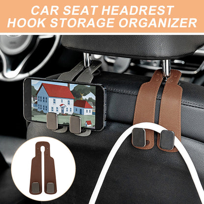 ⏳Time-Limited Special⏰Durable Car Seat Headrest Hook Storage Organizer
