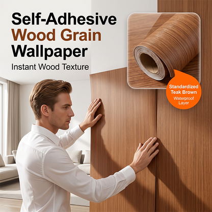 ⏳Time-Limited Special⏰Self-Adhesive Wood Grain Skirting Board Peel
