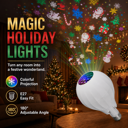 ⏳Time-Limited Special⏰Rotating Christmas Projector Bulb | 16 Patterns