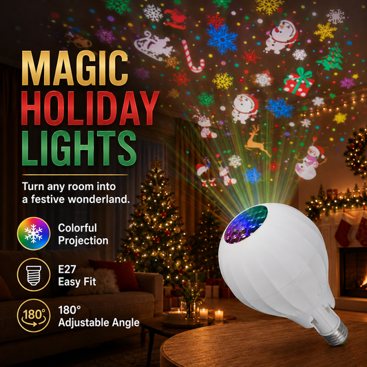 ⏳Time-Limited Special⏰Rotating Christmas Projector Bulb | 16 Patterns