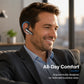 ⏳Time-Limited Special⏰Waterproof Bluetooth Earpiece – Bluetooth5.1, Dual‑Mic Noise Reduction, 180° Rotatable Ear‑Hook ✨