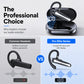 ⏳Time-Limited Special⏰Waterproof Bluetooth Earpiece – Bluetooth5.1, Dual‑Mic Noise Reduction, 180° Rotatable Ear‑Hook ✨