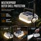 ⏳Time-Limited Special⏰Dual‑Light Solar Camping Lantern‑Multi‑Function Portable Solar Work Light with Power Bank, Hanging Emergency Lamp for Camping Hiking Power‑Outage