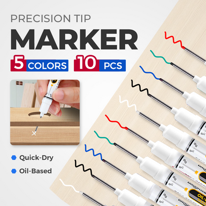 ⏳Time-Limited Special⏰Precision Tip Quick-Dry Oil-Based Marker Pen