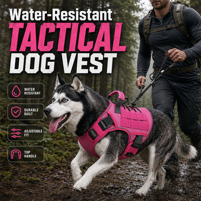 ⏳Time-Limited Special⏰Durable Oxford Fabric Dog Harness Vest – Safe, Adjustable, Comfortable 🥾✨