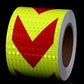 ⏳Time-Limited Special⏰High-Visibility Arrow Reflective Tape – 5m Waterproof Self-Adhesive Safety Strip with Prismatic Reflectivity🚗✨