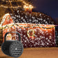 ⏳Time-Limited Special⏰16-Pattern USB Christmas Projector Light – high-definition projection, USB powered & adjustable angle. Transform any room into a festive wonderland – perfect for parties & cosy nights! 🎅🌟