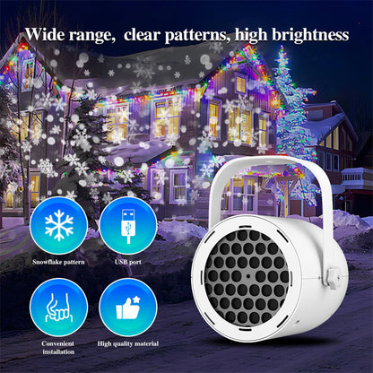 ⏳Time-Limited Special⏰16-Pattern USB Christmas Projector Light – high-definition projection, USB powered & adjustable angle. Transform any room into a festive wonderland – perfect for parties & cosy nights! 🎅🌟