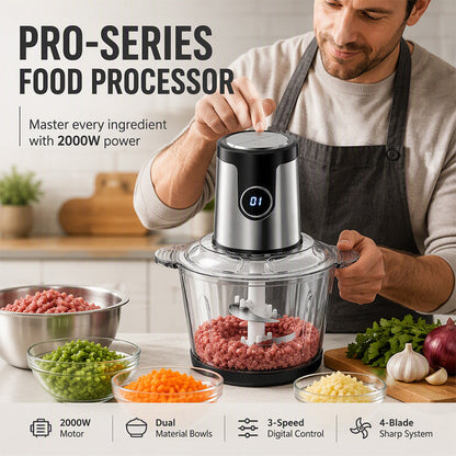 ⏳Time-Limited Special⏰Multi-Use Electric Meat Grinder & Food Processor ⚡