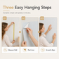 ⏳Time-Limited Special⏰Thickened Non Woven Self Adhesive Wallpaper with 3D Textured Stripe Pattern for Bedroom and Living Room Background Wall 53cm x 1m