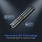 ⏳Time-Limited Special⏰Ultra-Bright Tactical Flashlight with Zoom Function – Rugged, Waterproof, Rechargeable 🏕️