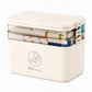 ⏳Time-Limited Special⏰Large Plastic Medicine Storage Box with Multi-Layer Divided Compartments Portable Family Emergency First Aid Organizer Box💊📦
