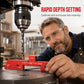 ⏳Time-Limited Special⏰Aluminum Setup Blocks – Laser-Etched, Anodized & Precise – For Table Saws, Router Tables & Drill Presses 🔧