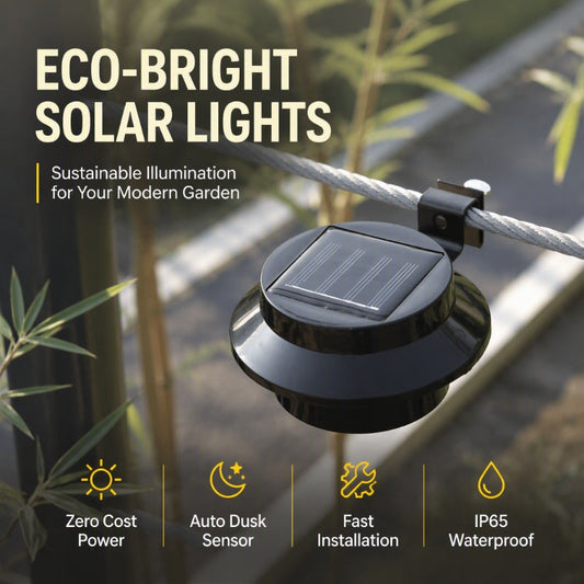 ⏳Time-Limited Special⏰Solar LED Gutter Wall Light | Outdoor Accent