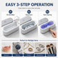 ⏳Time-Limited Special⏰Ultrasonic Cleaner — Sonic Cavitation, 300ml, Cordless & Rechargeable