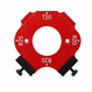 ⏳Time-Limited Special⏰Router Template – Round Corner R Angle Jig, CNC Machined Alloy & Non-Slip Stop Blocks – For Woodworking & Wardrobe DIY 🔧