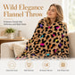 ⏳Time-Limited Special⏰Ultra-Soft Leopard Print Throw Blanket – Cozy & Stylish Home Comfort ✨