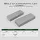 ⏳Time-Limited Special⏰Natural Whetstone 3000 Grit – Green Slurry, Single-Sided Sharpening Stone🔪