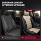 ⏳Time-Limited Special⏰Full-Coverage Leather Car Seat Covers – All-Season Protection, 5D Surround & Safety Split Seams – Universal Fit 🛡️