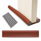 ⏳Time-Limited Special⏰DIY Wear Resistant Leather Under Door Draft Stopper Windproof and Insect Proof Bedroom Door Bottom Seal Strip🏠