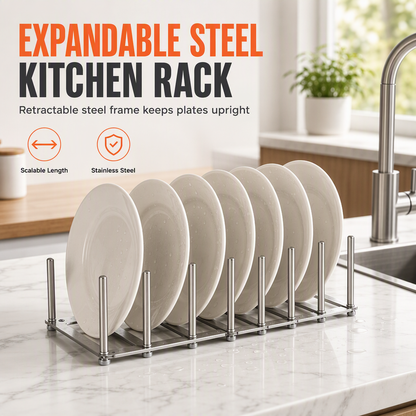 ⏳Time-Limited Special⏰Expandable Stainless Steel Steaming Rack