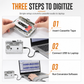 ⏳Time-Limited Special⏰Transparent Portable Cassette Player & Tape to MP3 Converter with Type-C